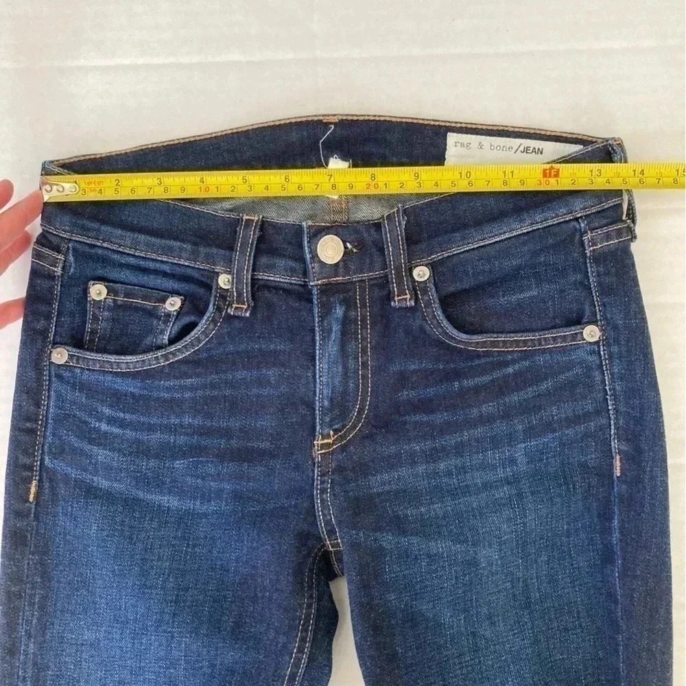 Rag & Bone Kylie Crop Jeans Serrano Size 24 - Picture 9 of 14